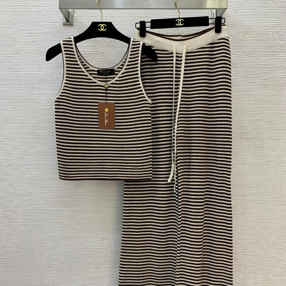 Loro Piana Stretch Knit Two-Piece Set - Picture 1 of 9